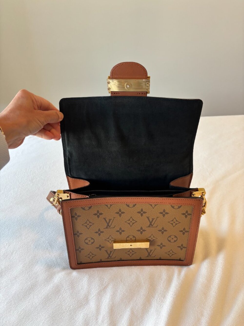 Louis Vuitton Dauphine MM Handbag - Picture 7 of 12
